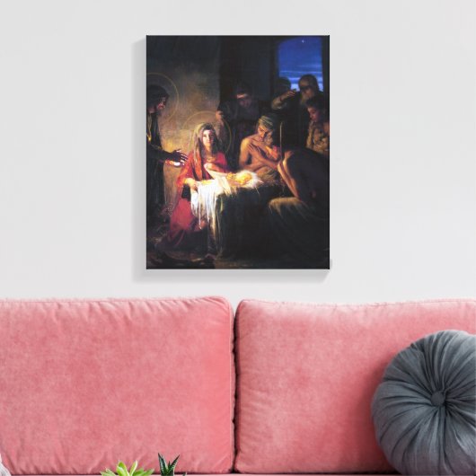 Toile La Nativité (Insitu(Salon))