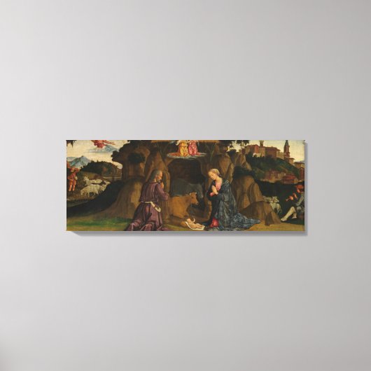 Toile La Nativité, années 1480 (Recto)