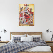 Toile La Nativité, icône russe, 16ème siècle (Insitu(Chambre))