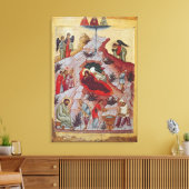 Toile La Nativité, icône russe, 16ème siècle (Insitu(Salon))