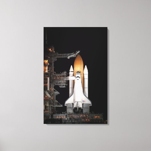 Toile La navette spatiale Atlantis est prête (Recto)