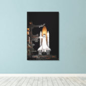 Toile La navette spatiale Atlantis est prête (Insitu (Plancher de Bois))
