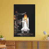 Toile La navette spatiale Atlantis est prête (Insitu(Salon))