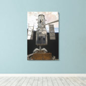 Toile La navette spatiale du télescope spatial Hubble At (Insitu (Plancher de Bois))