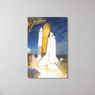 Toile La navette spatiale l'Atlantide enlève 10