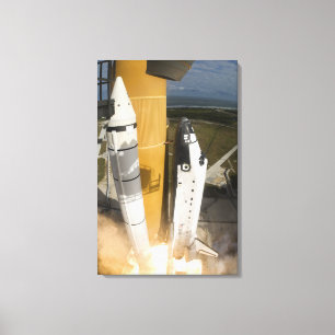 Toile La navette spatiale l'Atlantide enlève 17