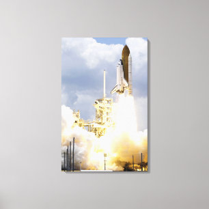 Toile La navette spatiale l'Atlantide enlève 2