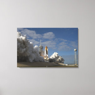 Toile La navette spatiale l'Atlantide enlève 23