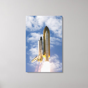 Toile La navette spatiale l'Atlantide enlève 6
