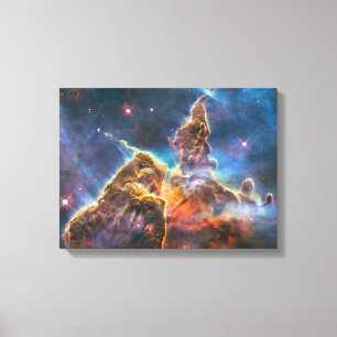 Toile La Nébuleuse De La Carina Par Le Télescope Spati