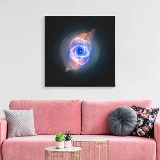 Toile La nébuleuse de l'oeil du chat (Insitu(Salon))