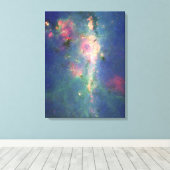 Toile La nébuleuse de Peony (Insitu (Plancher de Bois))