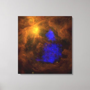 Toile La nébuleuse d'Orion dans l'infrarouge