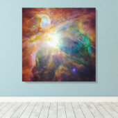 Toile La nébuleuse Orion (Insitu (Plancher de Bois))
