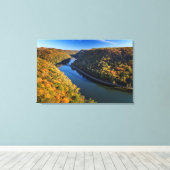 Toile La New River Gorge à Hawks Nest State Park (Insitu (Plancher de Bois))