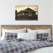 Toile La Norfolk et la station de train ferroviaire (Insitu(Chambre))