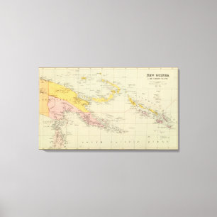 Toile La Nouvelle-Guinée et îles Salomon