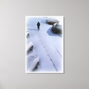 Toile La nouvelle neige