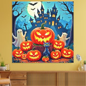 Toile La nuit d'Halloween : Art amusant et effrayant (Insitu(Salon))