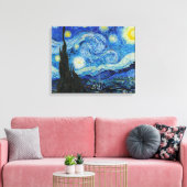 Toile La Nuit étoilée (1889) (Insitu(Salon))