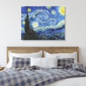 Toile La nuit étoilée de Van Gogh (Insitu(Chambre))