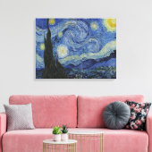 Toile La nuit étoilée de Van Gogh (Insitu(Salon))