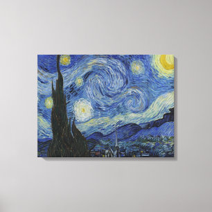 Toile La nuit étoilée de Van Gogh