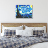 Toile La nuit étoilée | Van Gogh | (Insitu(Chambre))