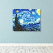 Toile La nuit étoilée | Van Gogh | (Insitu (Plancher de Bois))
