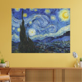Toile La nuit étoilée - Van Gogh (1888) (Insitu(Salon))