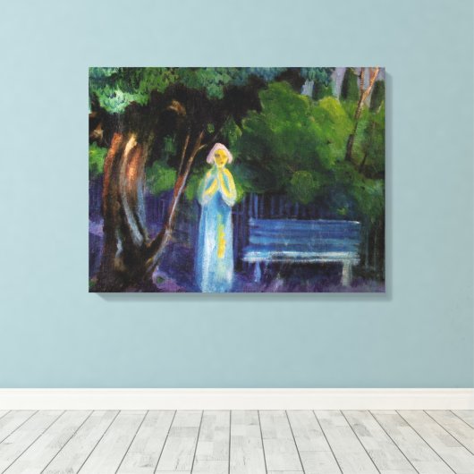 Toile La Nuit par Aksel Johannessen (Insitu (Plancher de Bois))