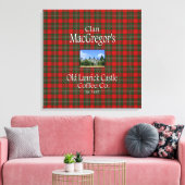 Toile La Old Lanrick Castle Coffee Co de Clan MacGregor. (Insitu(Salon))