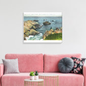 Toile Là où l'océan rencontre le rivage (Insitu(Salon))