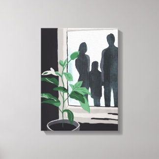 Toile Là où nous avons grandi I – Famille et croissance