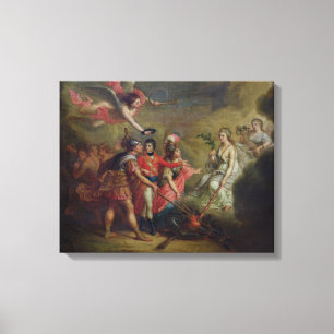 Toile La paix d'Amiens, le 25 mars 1802