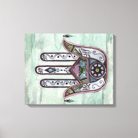 Toile La paix entre nos mains (Recto)