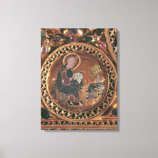Toile La Pala d'Oro, détail de Saint Matthieu (Recto)