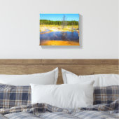 Toile La palette de la nature : un paysage de pierre jau (Insitu(Chambre))