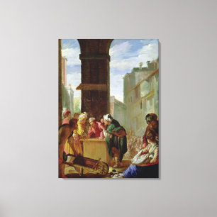 Toile La parabole de la perle précieuse