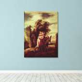 Toile La parabole du bon samaritain (Insitu (Plancher de Bois))