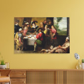 Toile La parabole du riche homme et de Lazare (Insitu(Salon))