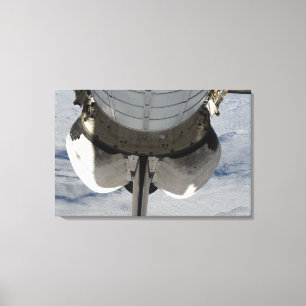 Toile La partie arrière de l'effort de navette spatiale