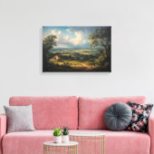 Toile La Pâturage de la Vallée Éternelle (Insitu(Salon))