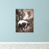 Toile La peinture (Insitu (Plancher de Bois))