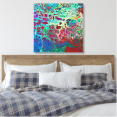 Toile La peinture Abstraite sur la barrière de corail (Insitu(Chambre))