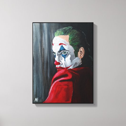 Toile La peinture de l'imbécile par Alfred Fox (Recto)