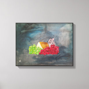 Toile La peinture de l'invité non invité par Alfred Fox
