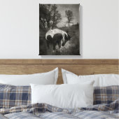 Toile La peinture de Sepia (Insitu(Chambre))