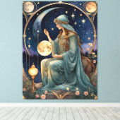 Toile la peinture de tarot hérite inspiré (Insitu (Plancher de Bois))