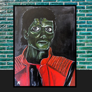 Toile La peinture de zombie par Alfred Fox